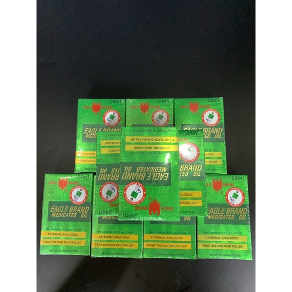 Dầu nước xanh 2 nắp Eagle Brand 24ml _ Live mua hàng tại Mỹ