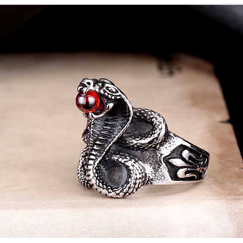 Nhẫn đeo tay khắc hình phong cách Nhật Bản