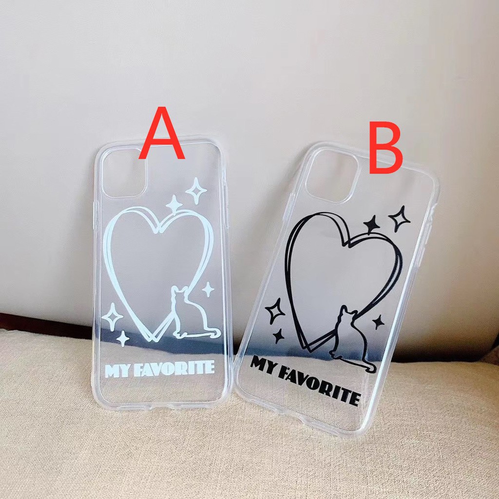 Ốp Lưng Dẻo In Hình Mèo Dễ Thương Cho Iphone 7 8 + Ix Xr Xsmax 11 Pro 11 Promax 12mini 12 Pro 12 Promax | BigBuy360 - bigbuy360.vn