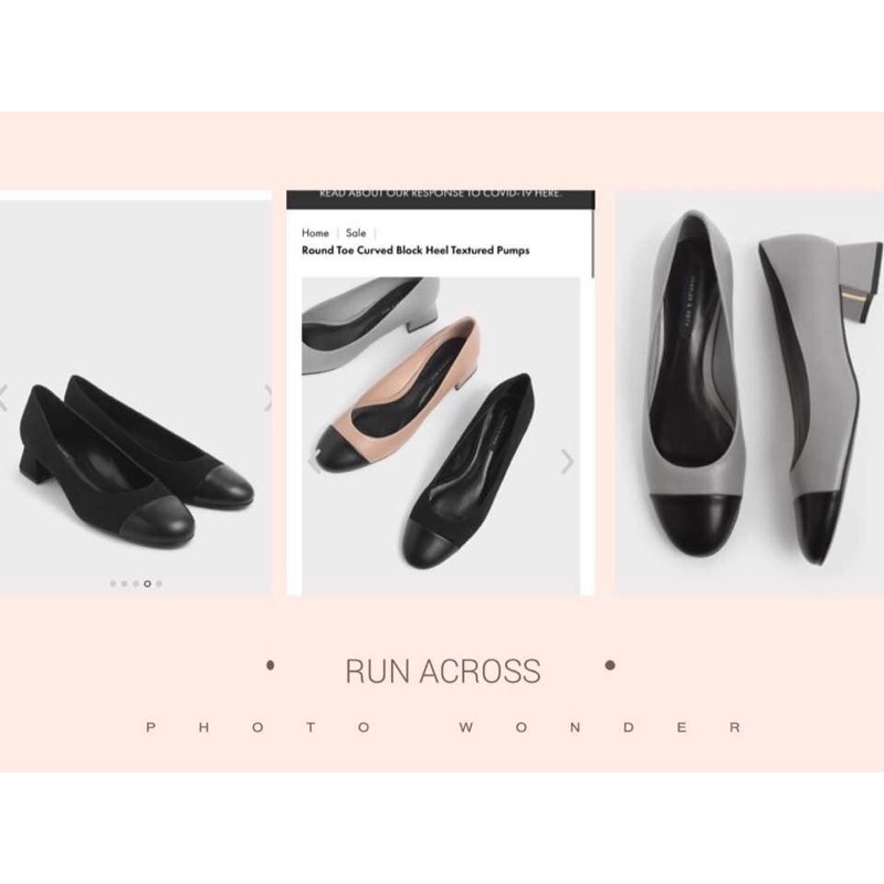 Giày bít mũi CnK ghi