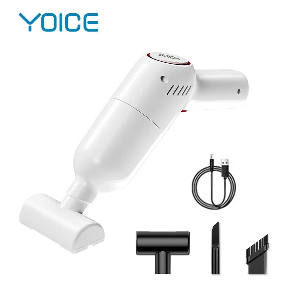 Máy hút bụi cầm tay mini không dây đa năng Yoice lực hút siêu mạnh