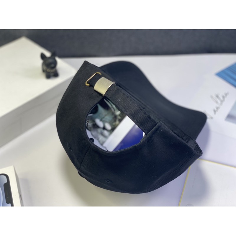 Nón kết lưỡi trai Kaki thêu chỉ đồng neo Vl thời trang