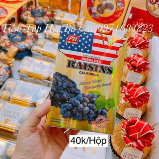 Set 2 hộp nho Mỹ Raisins 250g