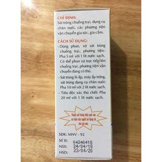 Thuốc sát trùng phổ rộng Benkona chai 1000ml