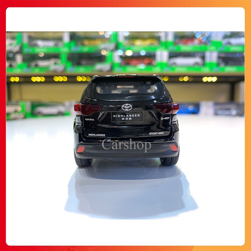 Mô hình xe Toyota Highlander 2019 tỉ lệ 1:32 JACKIEKIM