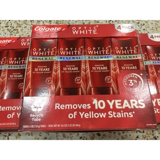 Kem đánh răng colgate optic white renewal