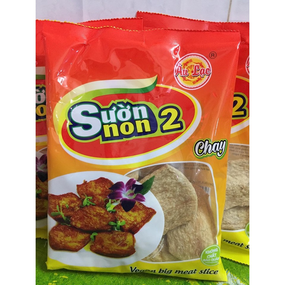 COMBO 2 GÓI SƯỜN NON CHAY ÂU LẠC - gói 100g