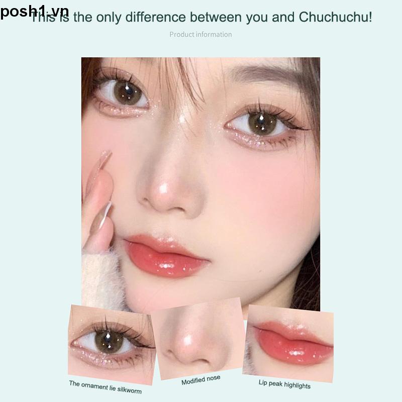 💖Bobeini Bút Kẻ Mắt Màu Sắc Mượt Mà Sáng Bóng Tự Động Lâu Trôi