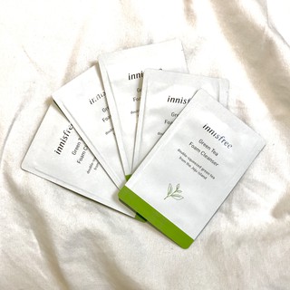 Sữa rửa mặt làm sạch innisfree Green Tea Foam Cleanser 3ml