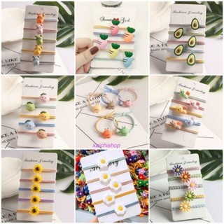 Dây Buộc Tóc Cột Tóc Nữ Phong Cách Hàn Quốc Cho Bạn Gái Cho Bé Gái