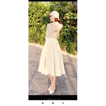 Váy kaki vintage Em|me new full box