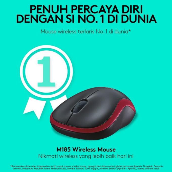 Chuột Không Dây Logitech M185 3th 0512 | BigBuy360 - bigbuy360.vn