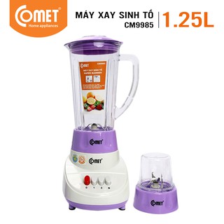 Máy xay sinh tố COMET CM9985 2 cối 1.25L