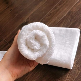 Combo 10 Khăn nhà nghỉ, khách sạn  50x100, dày dặn, sợi CD mềm mại, 100% cotton, mềm mại, thấm hút tốt