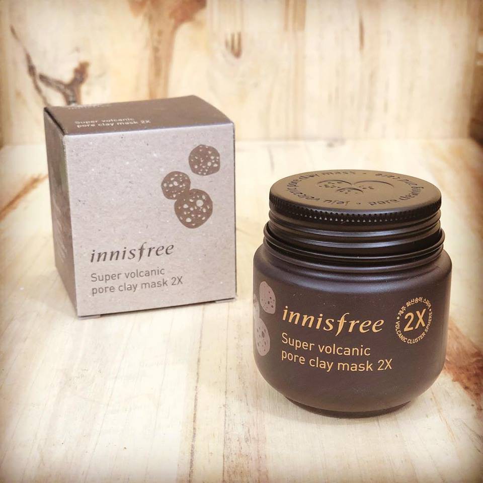 MẶT NẠ ĐẤT SÉT DÀNH CHO DA NHỜN INNISFREE SUPER VOLCANIC PORE CLAY MASK 100ML NHẬP KHẨU CHÍNH HÃNG - 4452