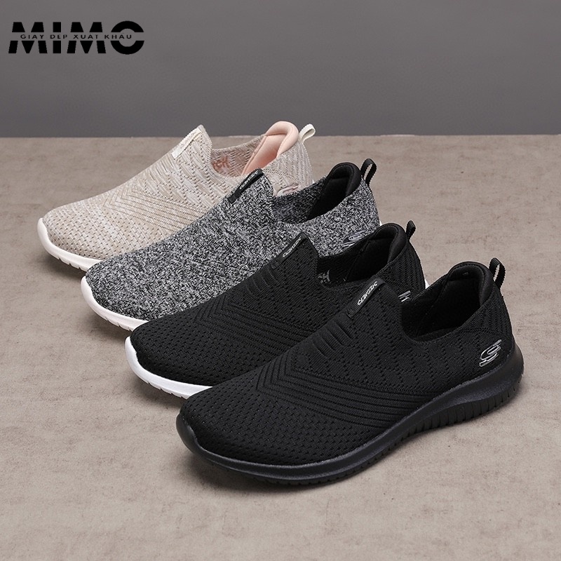 Giày thể thao Skechers 4 vạch mũi tên, kiểu dáng thời trang, êm mềm nhẹ cho nữ