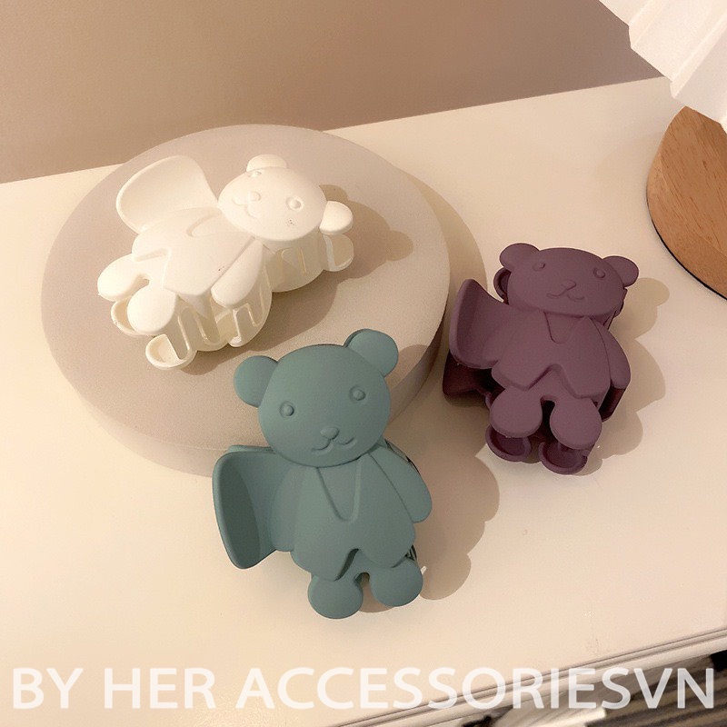 Kẹp Càng Cua, Kẹp tóc Gấu Bear phong cách Hàn Quốc độc đáo, Her Accessories K8