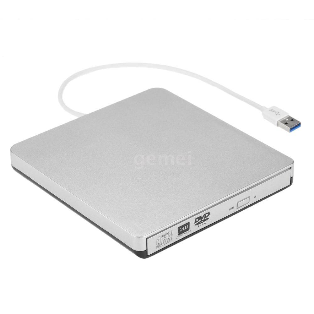 Bộ ổ đĩa CD-RW DVD-RW CD DVD ROM kết nối cáp USB3.0 tiện dụng cho iMac/MacBook/MacBoo