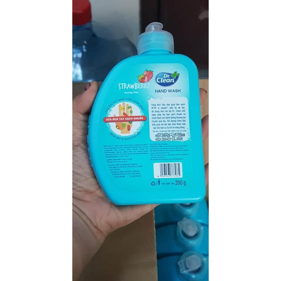 |Giá tri ân| Nước rửa tay kháng khuẩn Dr Clean 200g | BigBuy360 - bigbuy360.vn