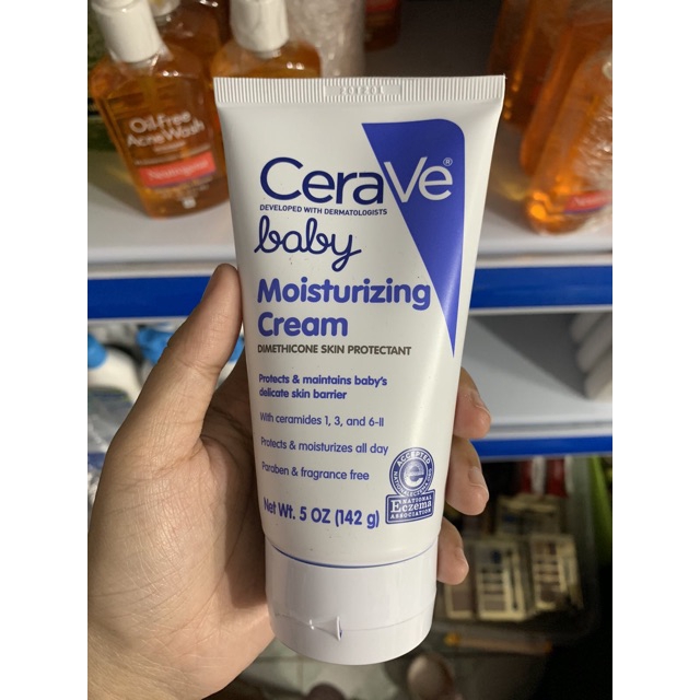 Kem dưỡng dịu nhẹ cho bé yêu CeraVe Baby Moisturizing Cream (142g)