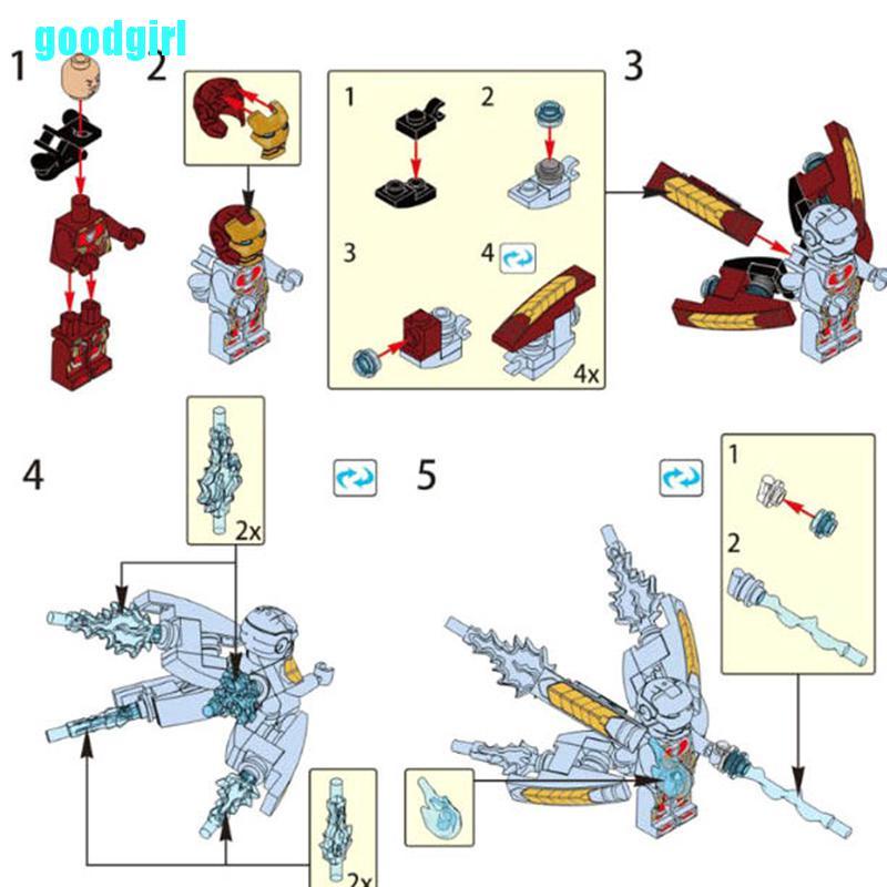 Mô Hình Đồ Chơi Lego Siêu Anh Hùng Iron Man Mk50