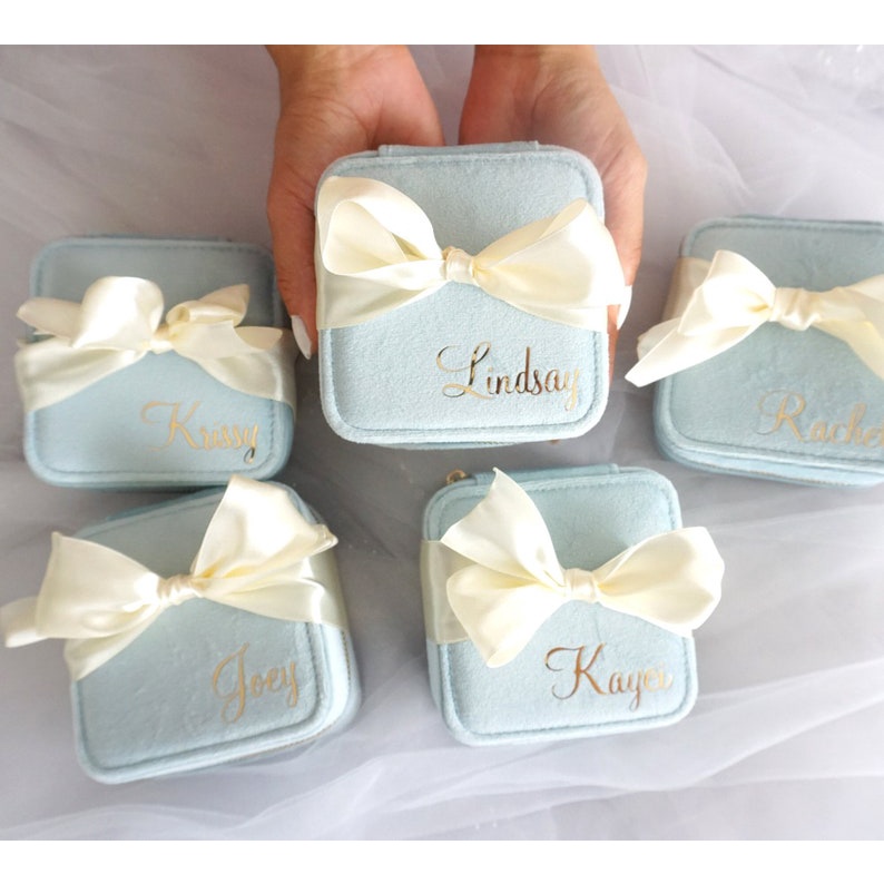 ✨HỘP ĐỰNG TRANG SỨC NHUNG CAO CẤP - In Tên theo yêu cầu