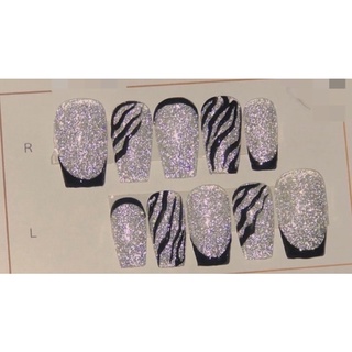 🎀 Nail box , móng up thiết kế , móng up nhũ flash vằn🎀