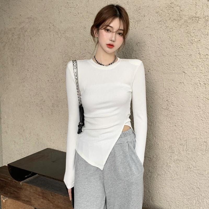 Áo thun COZOKC tay dài thời trang dành cho nữ với nhiều màu tuỳ chọn