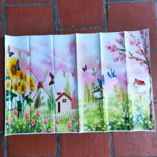 Tranh dán tường bếp cách nhiệt (Khổ to 60*90)