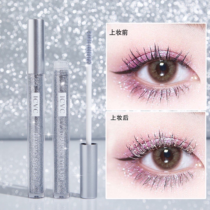 Mascara, nhũ mắt kim tuyến lấp lánh nội địa Trung