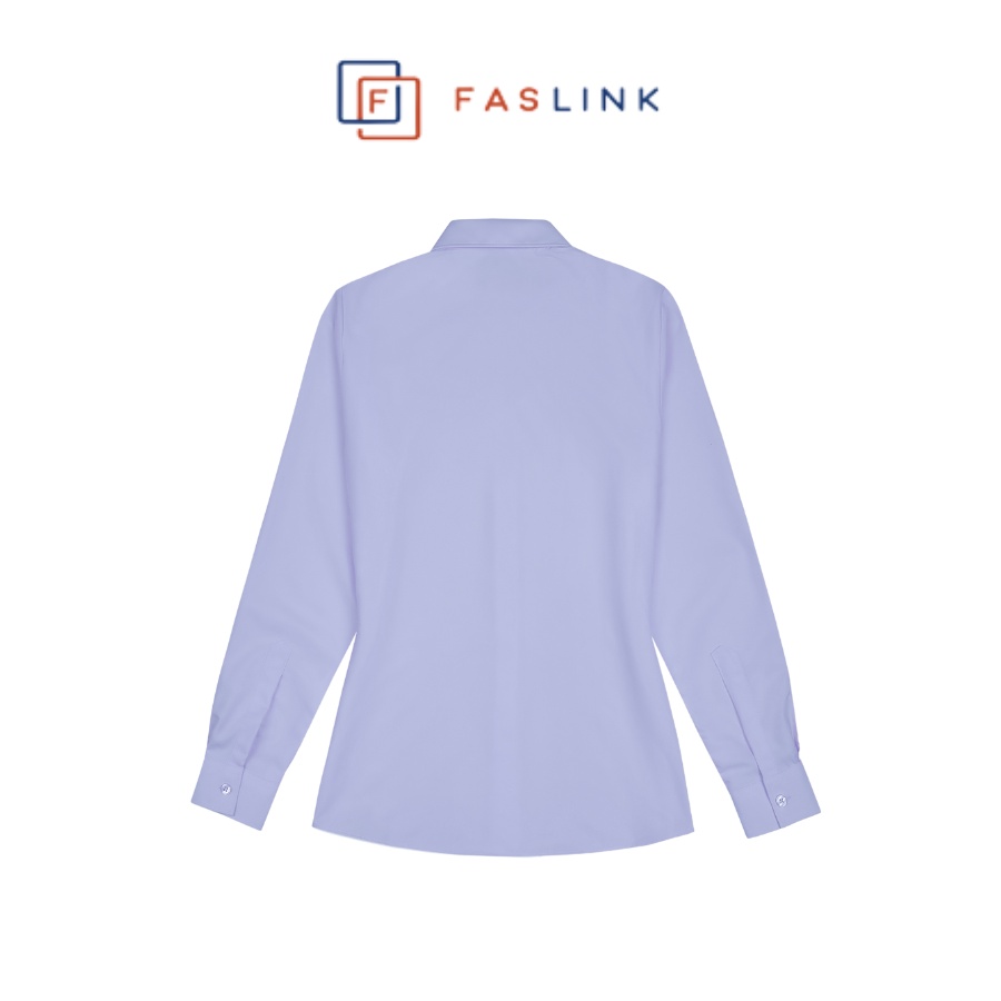 Áo Sơ Mi Nữ Basic vải modal siêu mát Faslink -Màu Tím