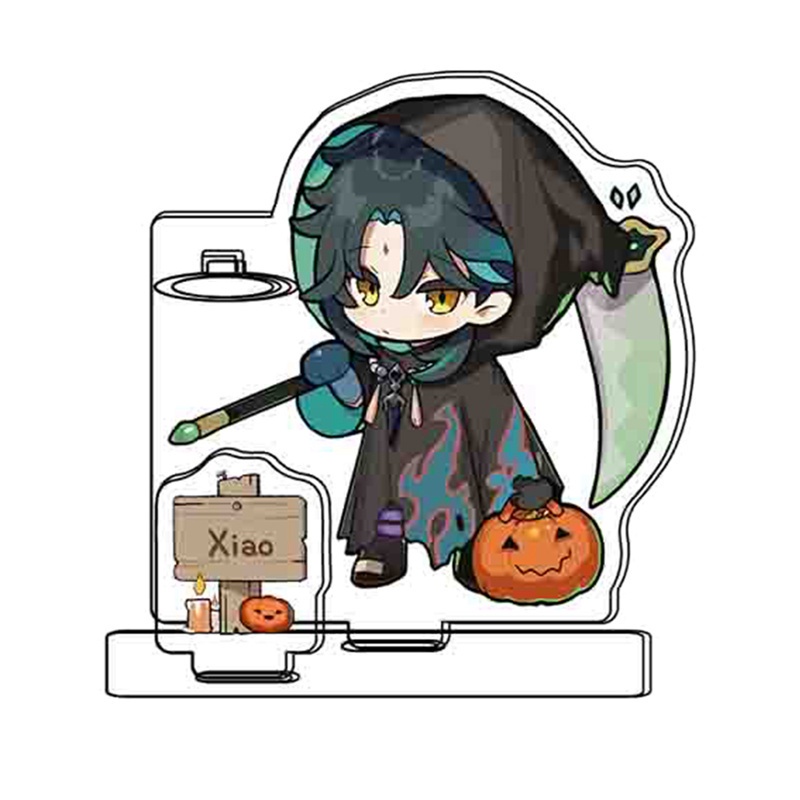 Giá đỡ bút bằng acrylic hình nhân vật anime kích thước 8cm