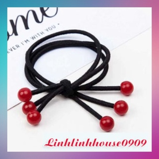 Dây buộc tóc nữ cherry mini xinh xắn