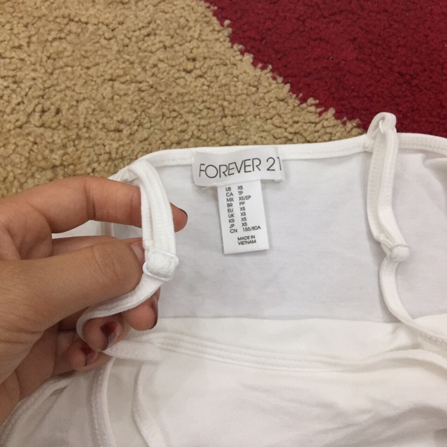 Áo hai dây F21 vnxk | BigBuy360 - bigbuy360.vn