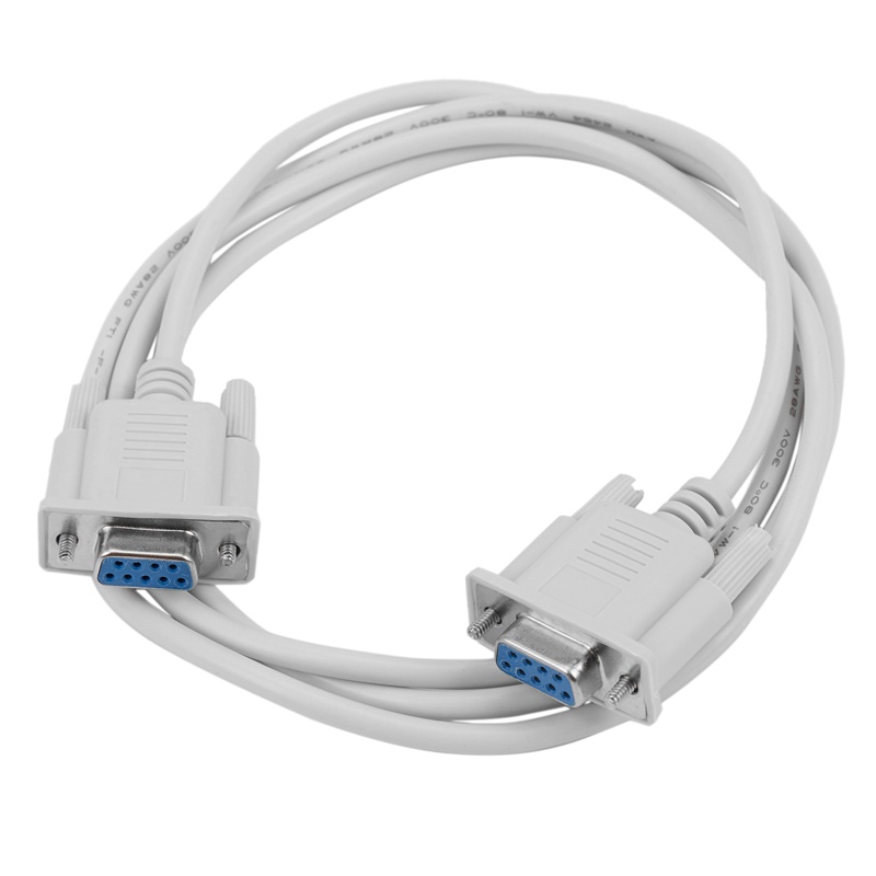 1 Dây Cáp Chuyển Đổi Đầu Cái Sang Đầu Cái DB9 FTA 9 Pin RS232 Null Cho PC