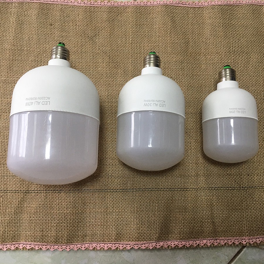 Linh kiện bộ vỏ bóng đèn LED Buld đủ các walt - linh kiện sửa chữa bóng đèn led | BigBuy360 - bigbuy360.vn