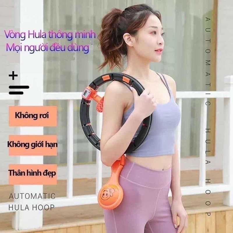 VÒNG LẮC EO THÔNG MINH KHÔNG RƠI - Giảm Cân Hiệu Quả Tại Nhà