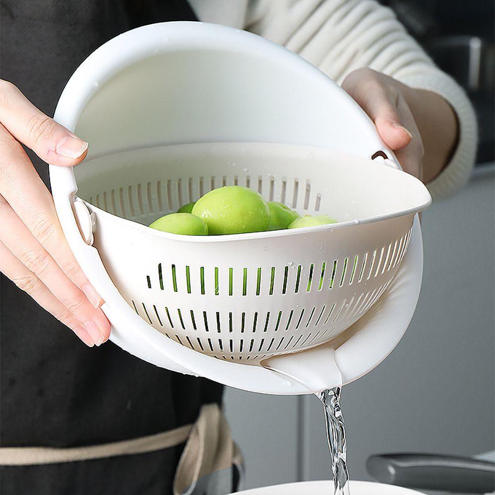 SUENIN Rổ Vo Gạo / Rửa Trái Cây Có Thể Xoay Được