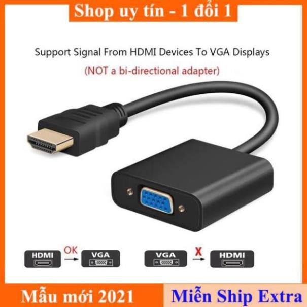 [ Xả kho tết] Đầu chuyển hdmi,Chuyển đổi HDMI sang VGA - bảo hành uy tín 1 đổi 1