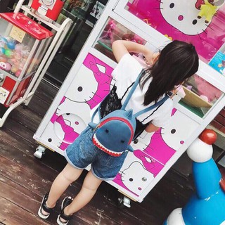 Ba lô cá mập 3d cho mẹ và bé