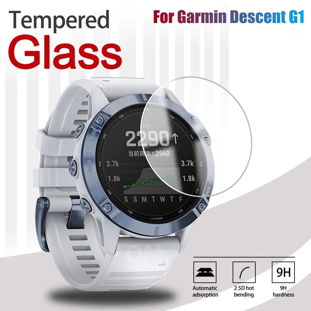 Kính Cường Lực Cao Cấp Độ Nhạy Cao Cho Đồng Hồ Thông Minh Garmin Descent G1