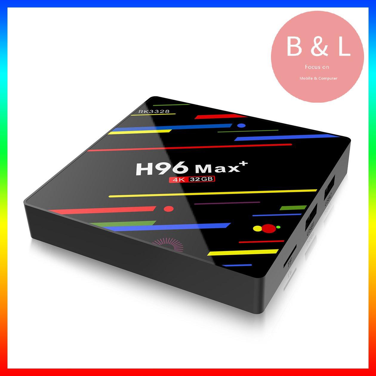 Hộp Tv H96Max + Tv Box Quad Core 4 + 32g Hỗ Trợ Hdmi-Compatible