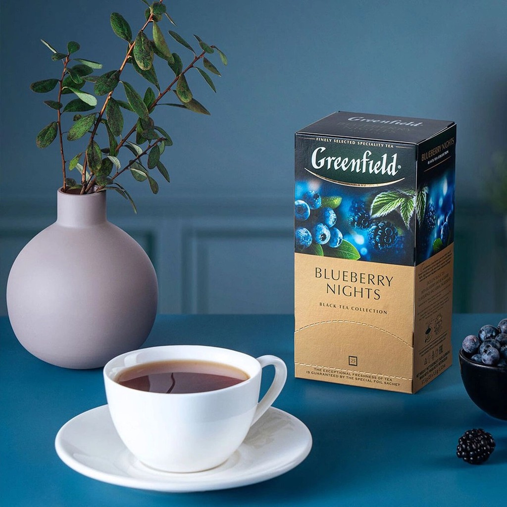 Greenfield Black Flavoured Tea - BST Trà đen hương thảo mộc & trái cây