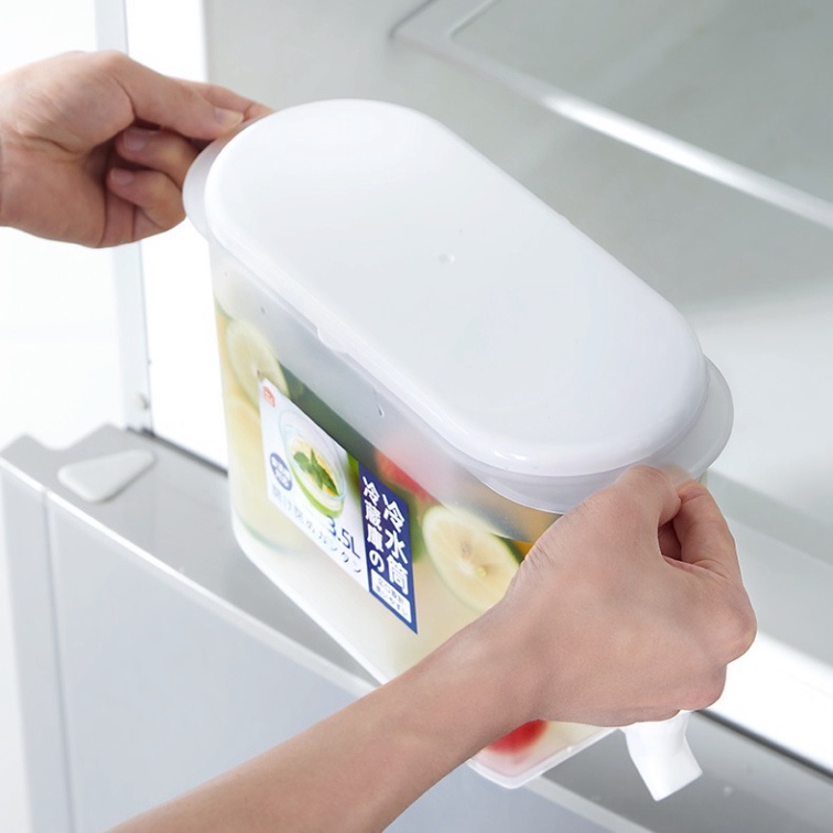 Bình đựng nước có vòi để tủ lạnh, bình đựng nước dung tích 3.5l bằng nhựa cao cấp
