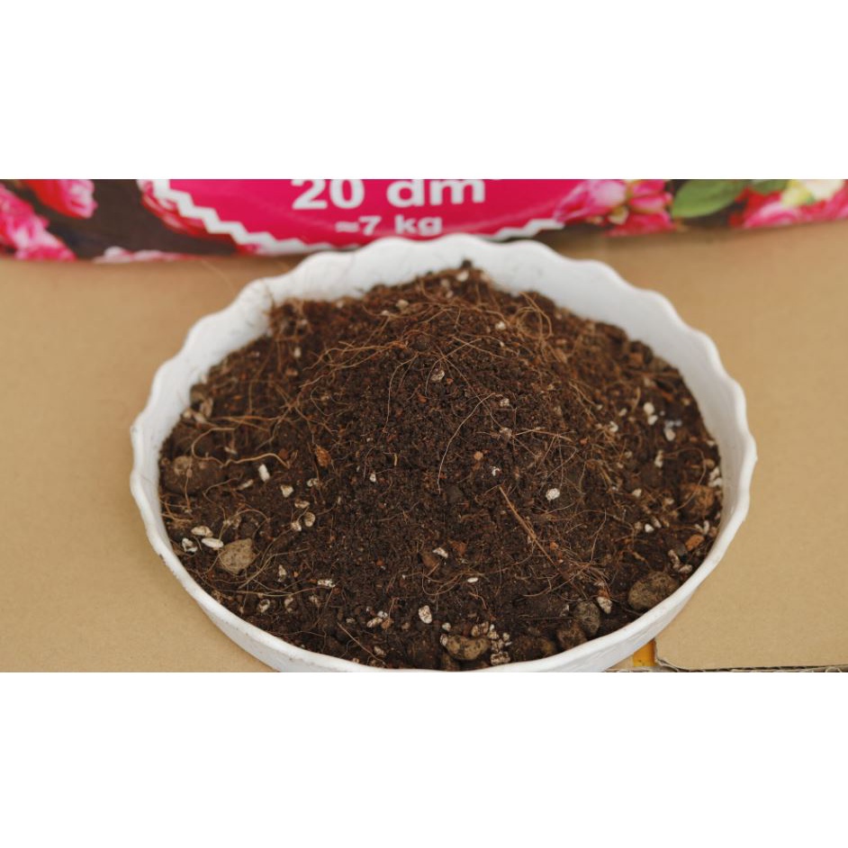 Đất trồng hồng - Giá thể hoa hồng Sfarm - Bao 20dm3