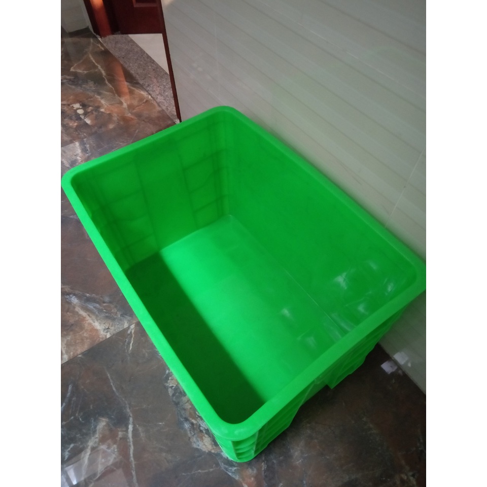 Sóng nhựa bít 3T9, thùng nhựa 3 tấc 9, thùng đựng nước, đồ dùng