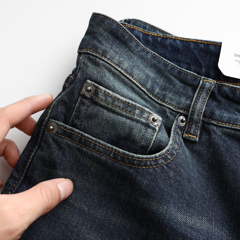 Quần Jean dài nam PB form Slim fit,ống côn,chất vải co dãn,full tem mác chuẩn hãng - SX01