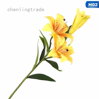 Hoa lily 3D Nhân Tạo Trang Trí Nội Thất Tuo89066 Zhizhong