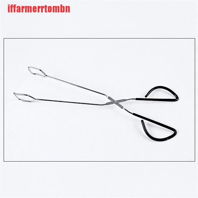 {iffarmerrtombn}Kitchen Tongs Stainless Steel BBQ Food Cooking Scissors Tongs Buffet Pliers TYW