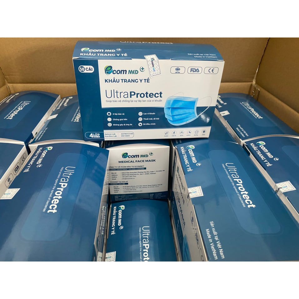 Khẩu trang y tế Ultra Protect Ecom Med